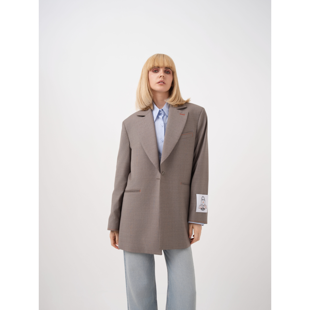 Belted Wool Jacket